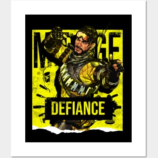 Apex Legends Mirage Defiance Posters and Art